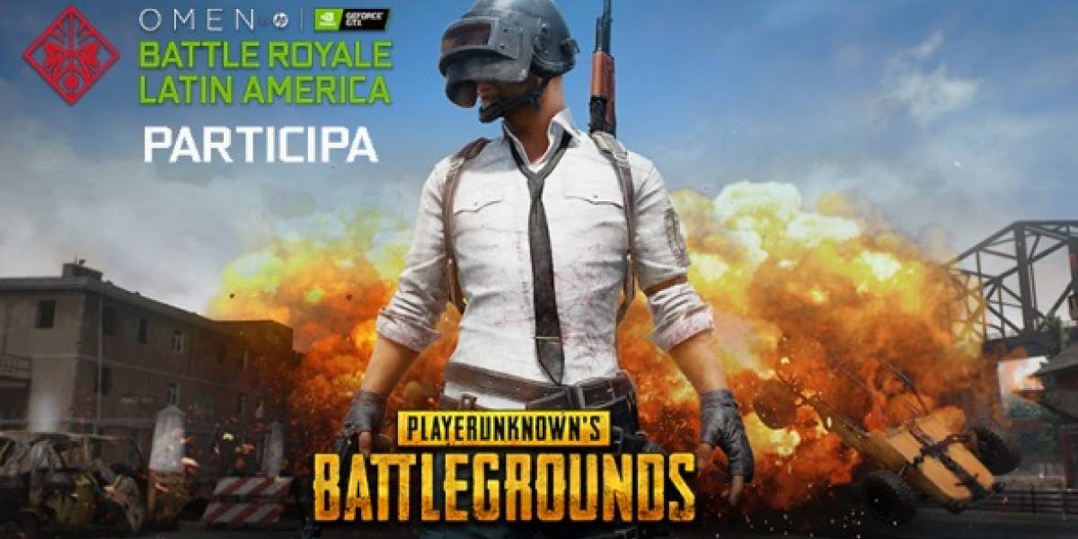 ¿Te consideras bueno en PUBG? ¡Participa en el Torneo Battle Royale Latin America Omen-Geforce!