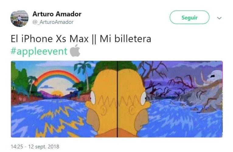 Meme del evento Apple