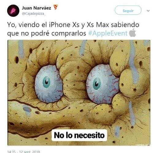 Meme del evento Apple