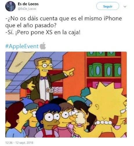 Meme del evento Apple