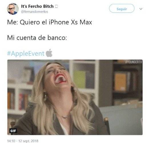 Meme del evento Apple