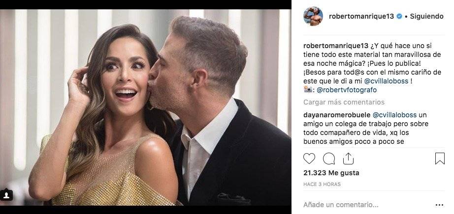 Instagram de Roberto Manrique