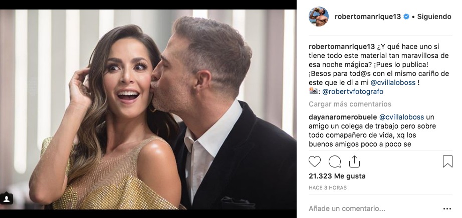 Instagram de Roberto Manrique