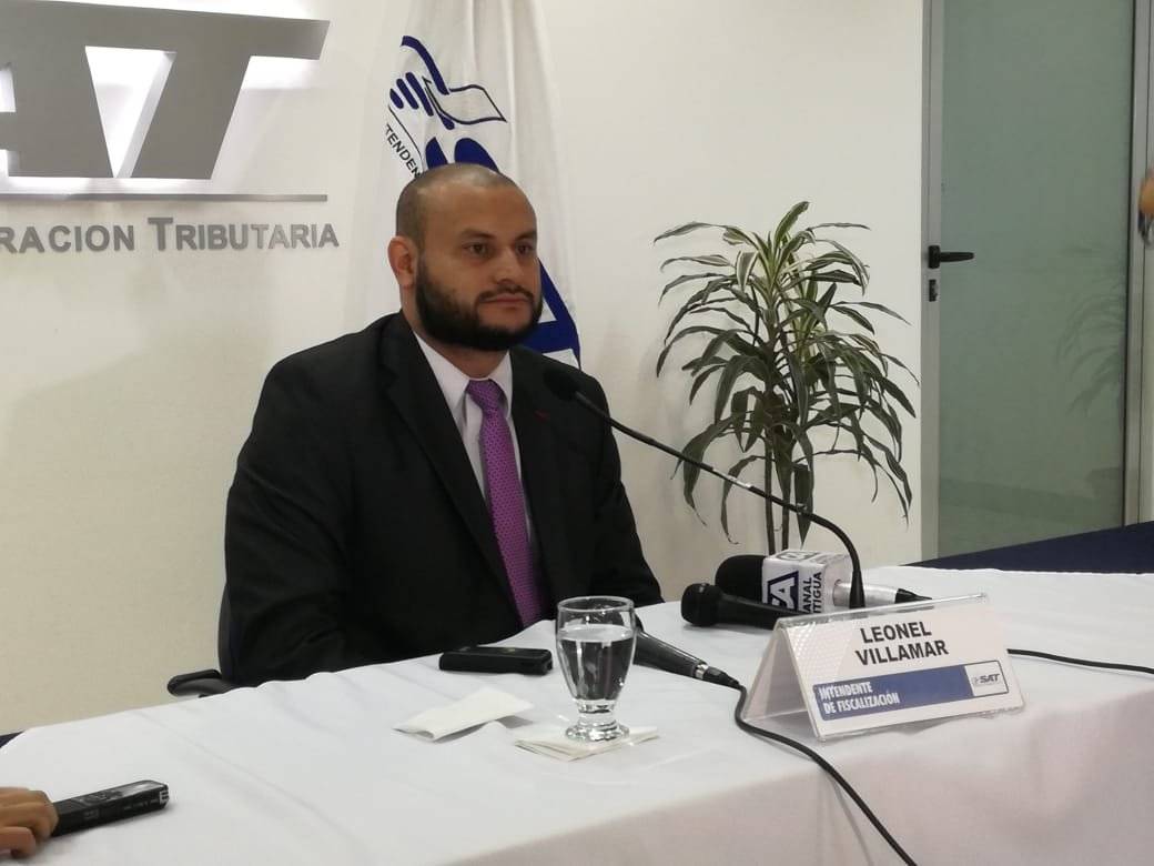 Leonel Villamar, intendente de fiscalización SAT