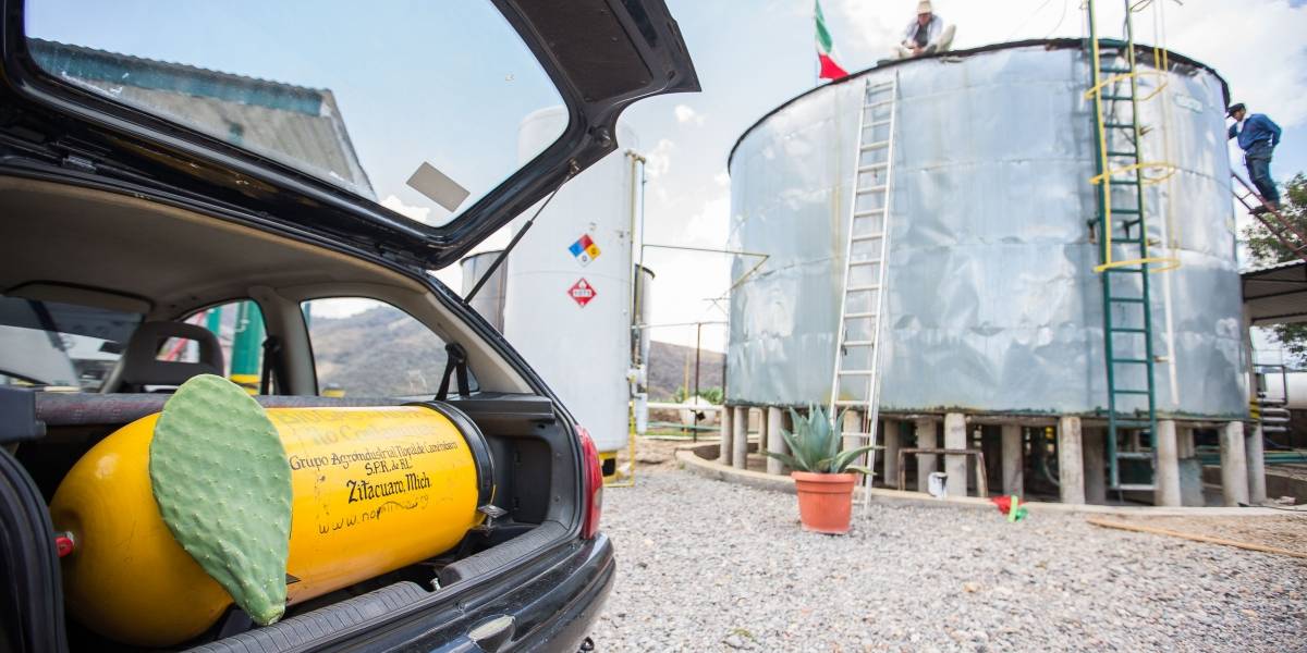 En México, ya hay camiones circulando con gas de nopal