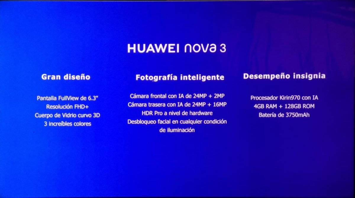 Huawei Nova 3