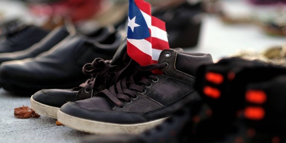 Víctimas de huracán en Puerto Rico