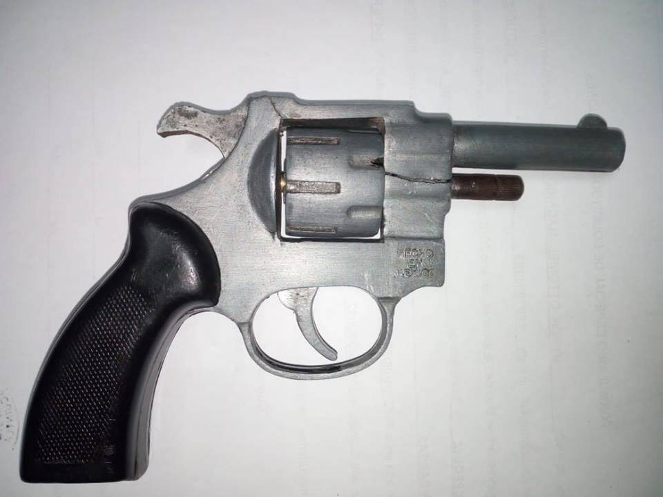 arma decomisada a un menor en Escuintla
