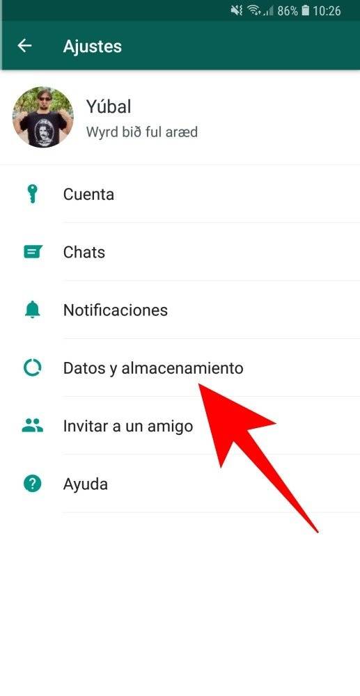 Cómo configurar WhatsApp para usar menos datos