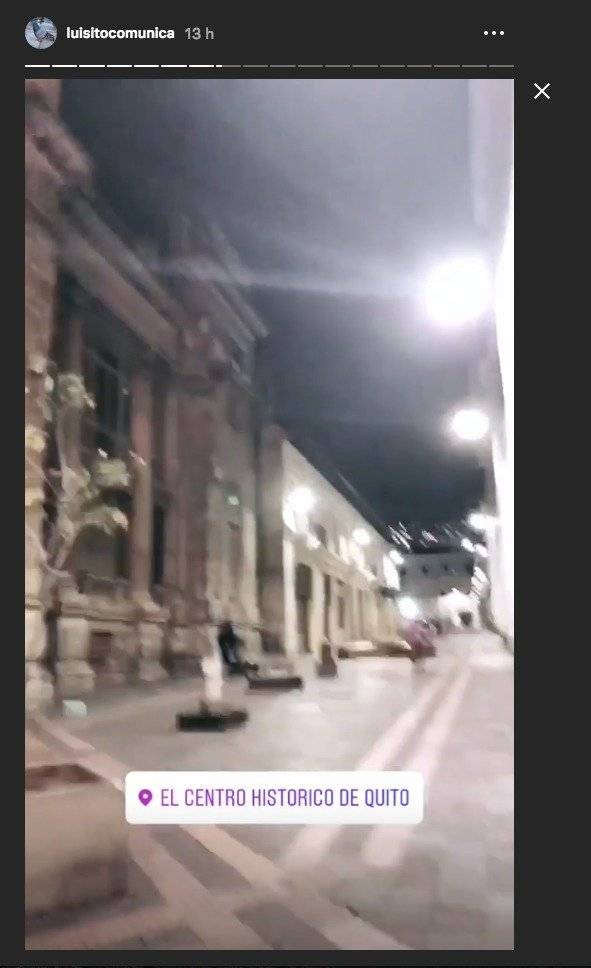 Luisito Comunica muestra el Centro Histórico de Quito