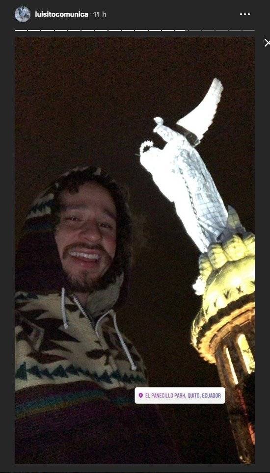 Luisito en el Panecillo