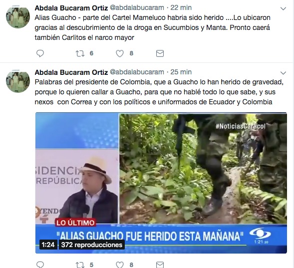Tuit de Abdalá Bucaram