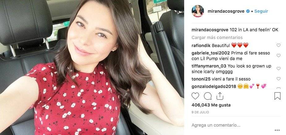 Instagram mirandacosgrove