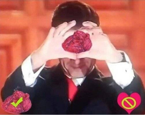 Corazón La verdadera señal que Peña Nieto hizo desde