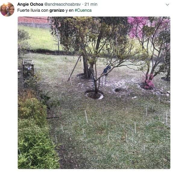 granizo Cuenca