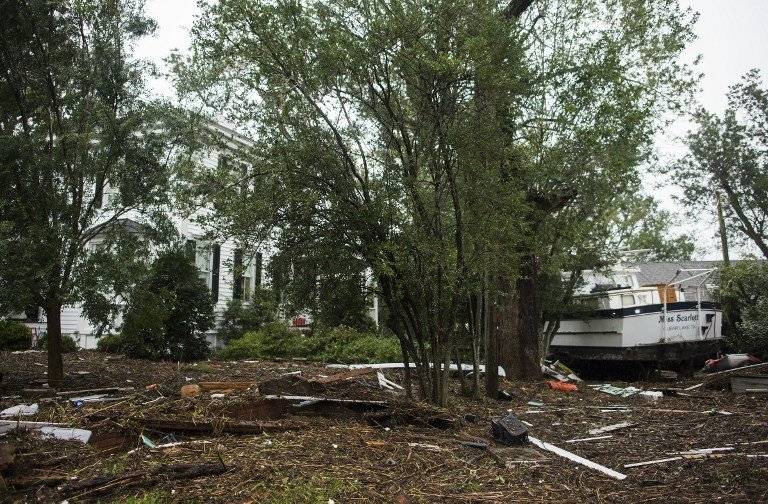 Paso de la tormenta Florence por Estados Unidos