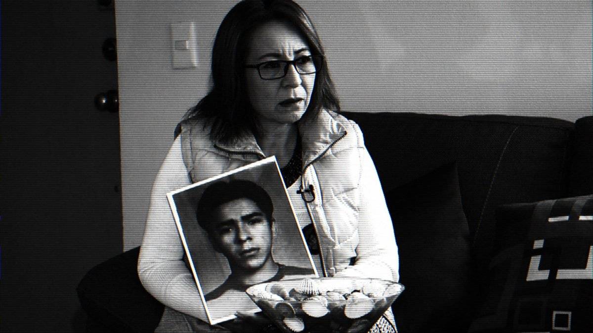 La hondureña Ana Enamorado busca a su hijo, Oscar, quien desapareció en Jalisco.