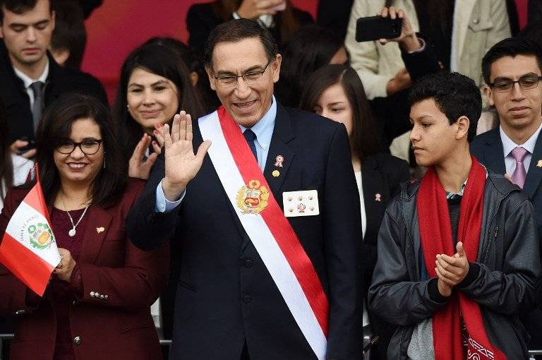 Martín Vizcarra, presidente de Perú