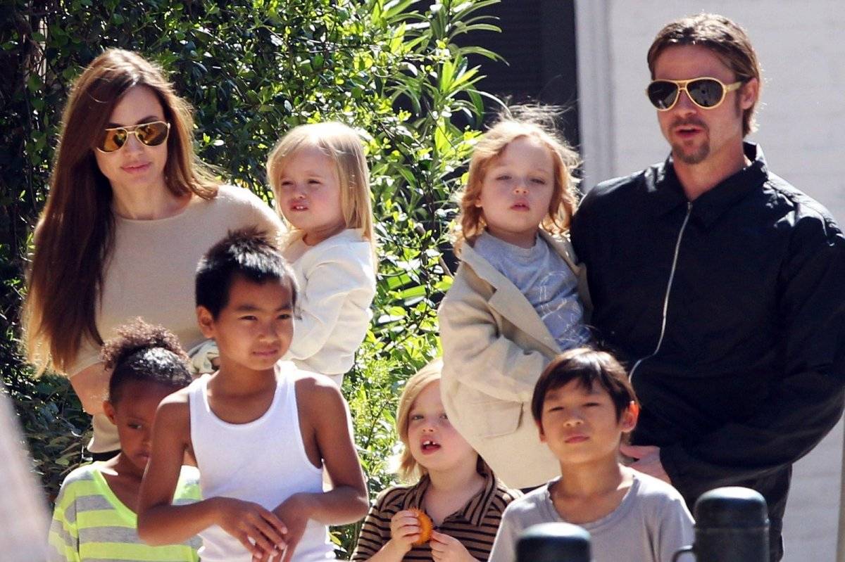 Angelina Jolie Familia