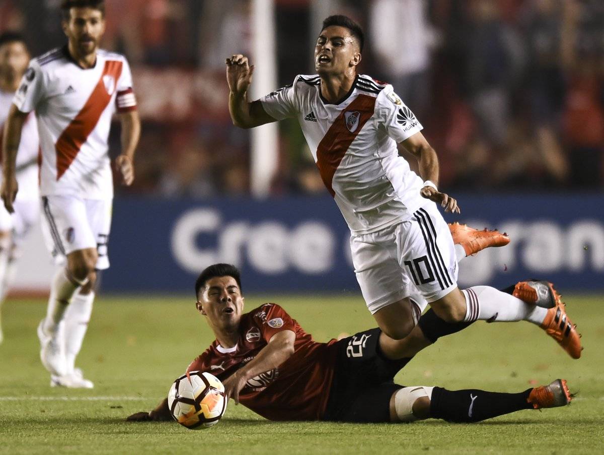 El Gato Silva jugó el primer tiempo / imagen: Getty Images
