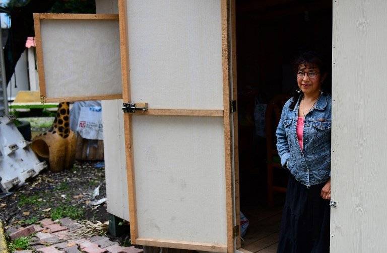 Irma Escamilla, sobreviviente del terremoto en México