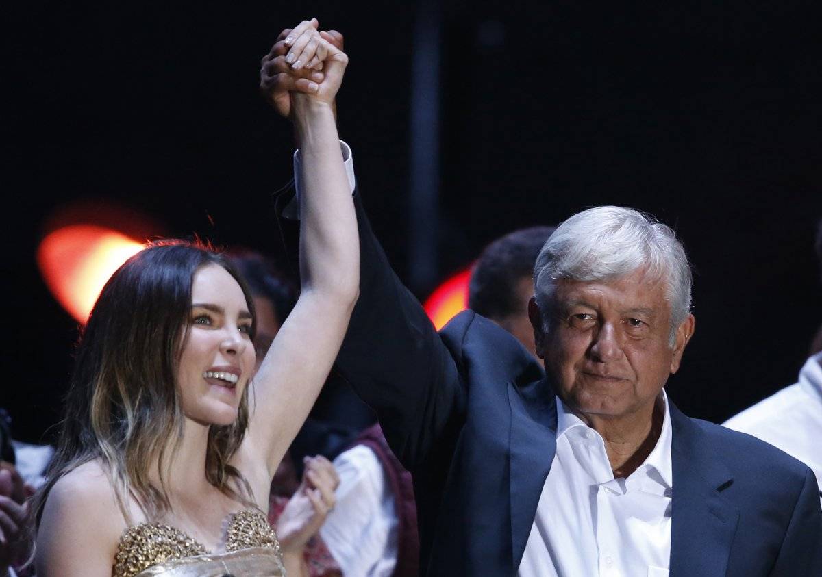 Belinda y AMLO