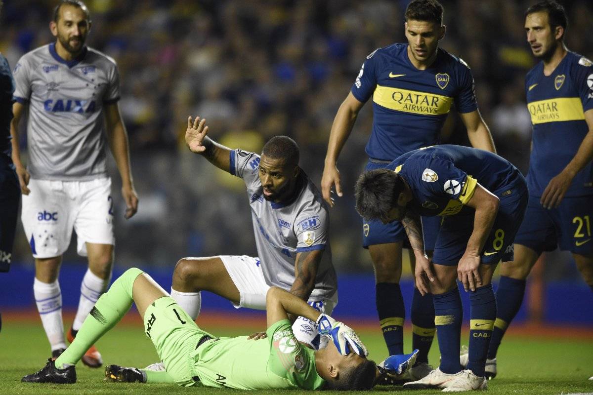 Dedé pidió ayuda para el dañado arquero / imagen: AP