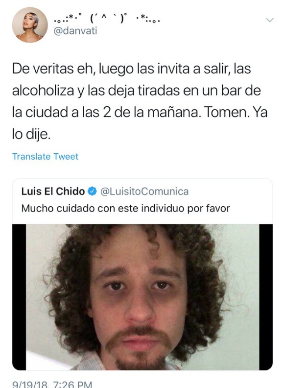 Luisito Comunica en el ojo del huracán por "abusador" de mujeres... aunque es falso Luisito Comunica en el ojo del huracán por "abusador" de mujeres... aunque es falso