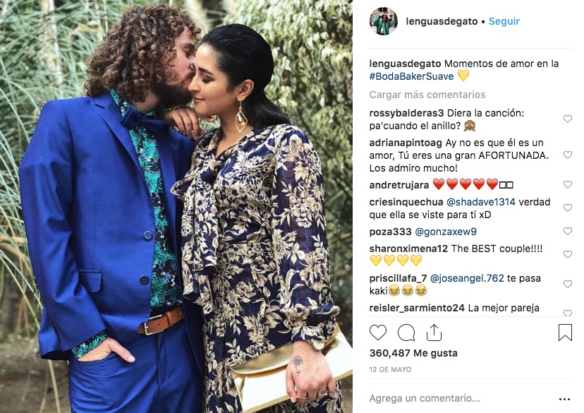Luisito Comunica y su novia Chule