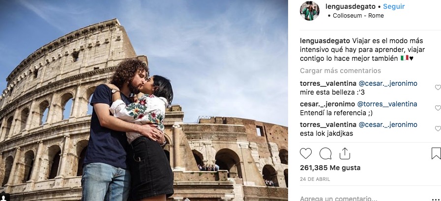 Luisito Comunica y su novia Chule
