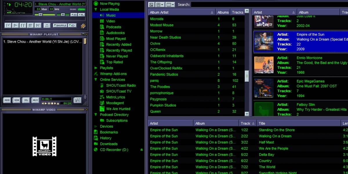 Winamp podría estar de vuelta en gloria y majestad: filtran beta del mítico reproductor