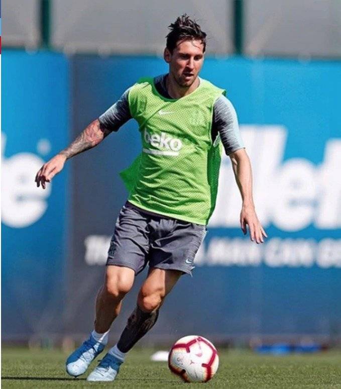 El cambio de look de Lionel Messi