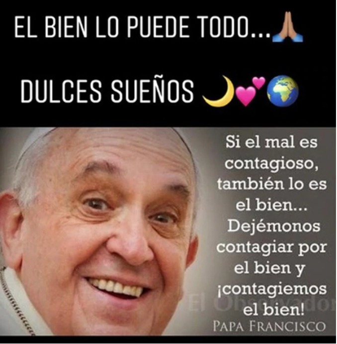 La novia de Cristiano Ronaldo lo defendió con un mensaje del papa Francisco La novia de Cristiano Ronaldo lo defendió con un mensaje del papa Francisco