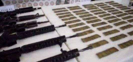 Hallan armas del frente "Oliver Sinisterra