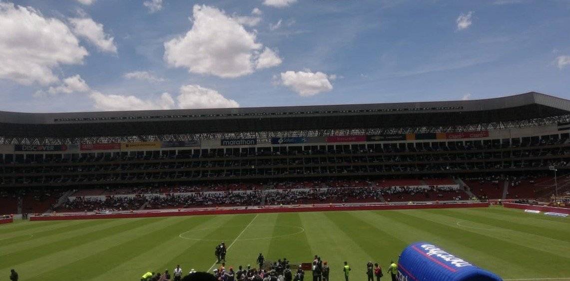 Asi luce el estadio de Rodrigo Paz