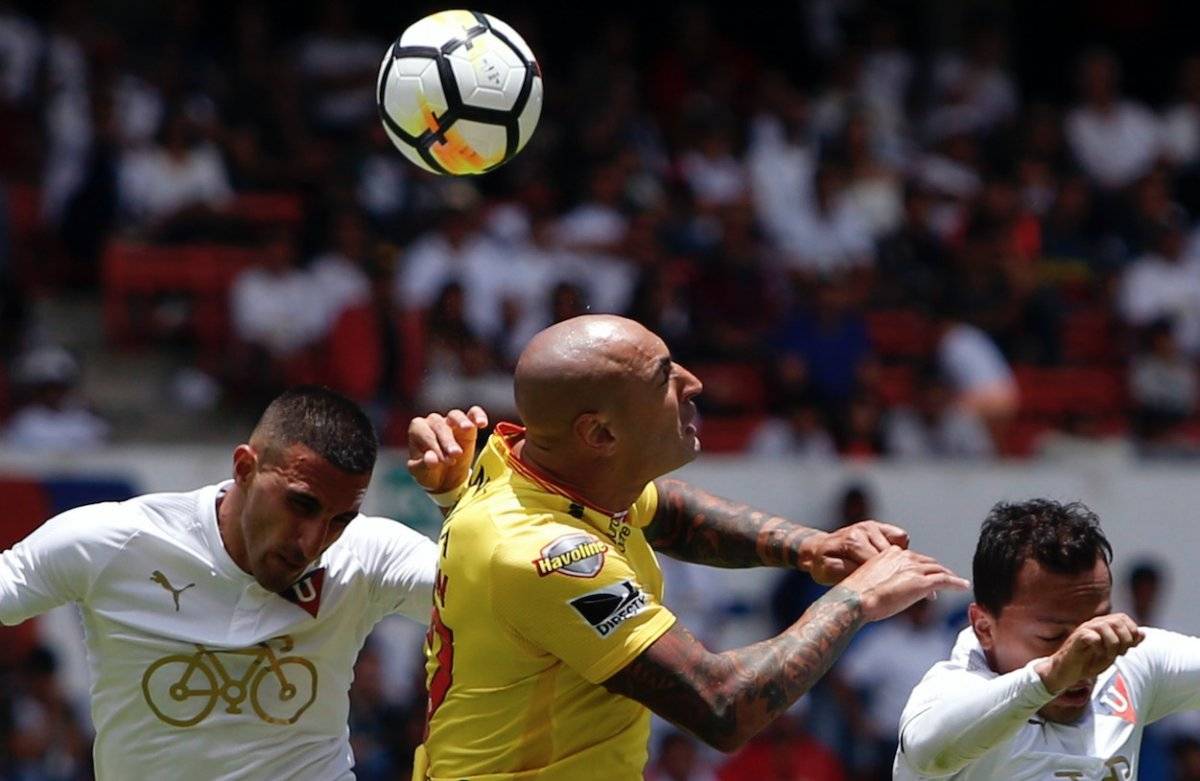 QUITO-ECUADOR (23/09/2018). Partido LIGA DE QUITO vs BARCELONA. FOTOS: API/CRISTINA VEGA.