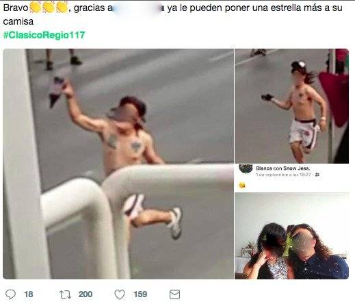 Agresor aficonado Tigres