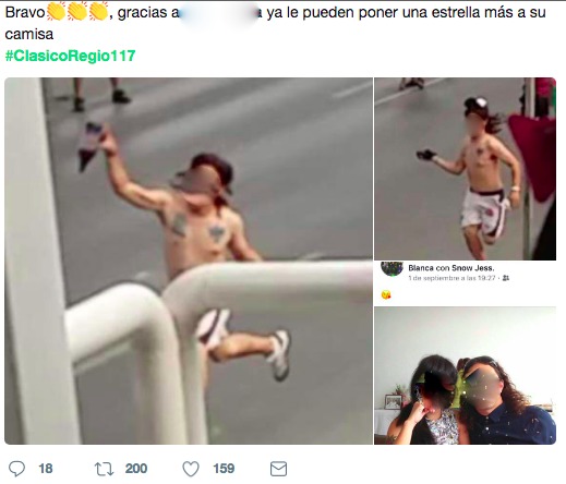 Agresor aficonado Tigres