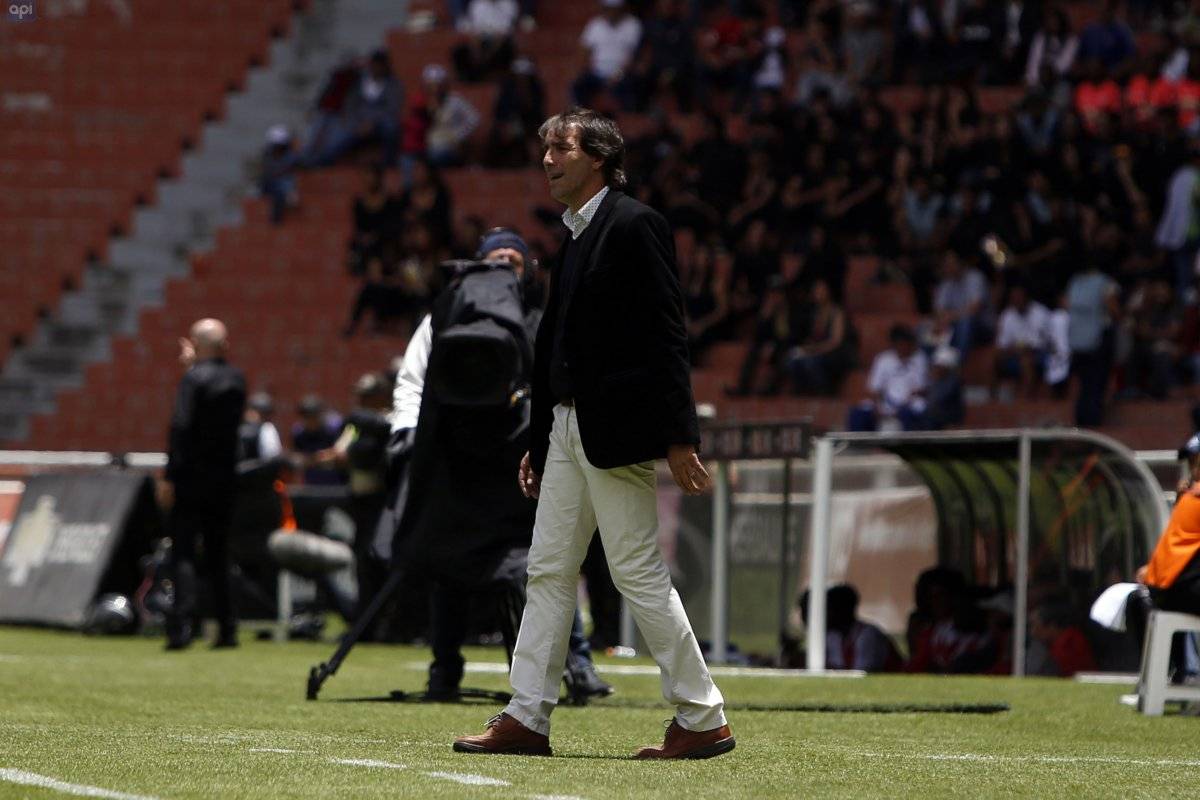 QUITO-ECUADOR (23/09/2018). Partido LIGA DE QUITO vs BARCELONA. FOTOS: API/CRISTINA VEGA.