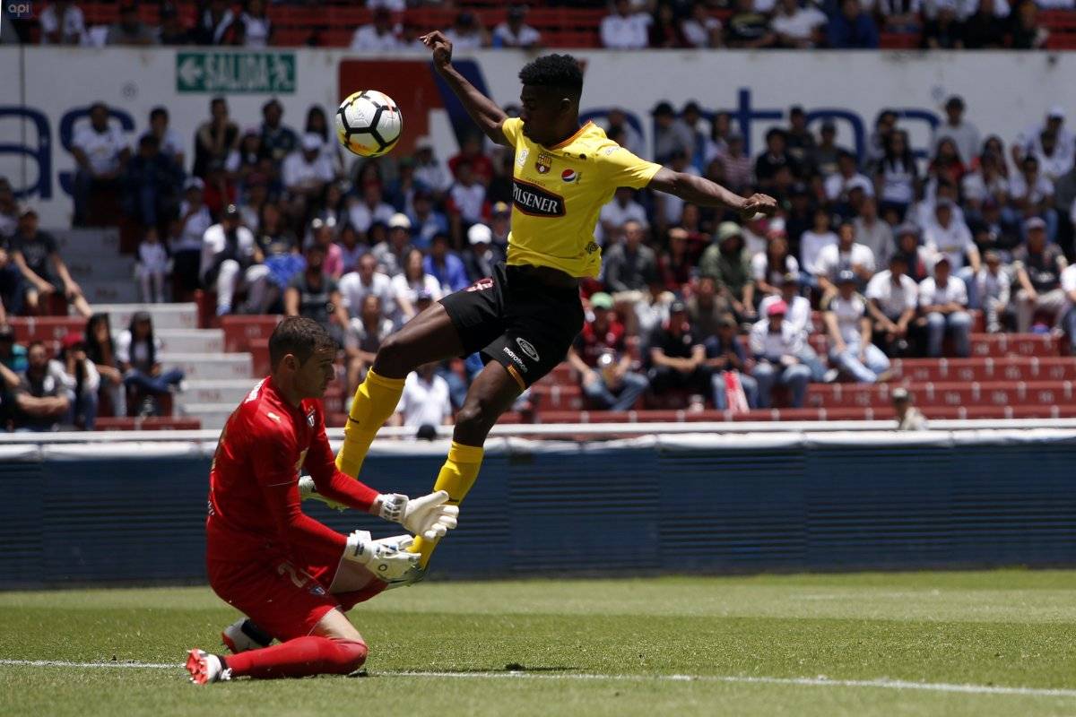 QUITO-ECUADOR (23/09/2018). Partido LIGA DE QUITO vs BARCELONA. FOTOS: API/CRISTINA VEGA.