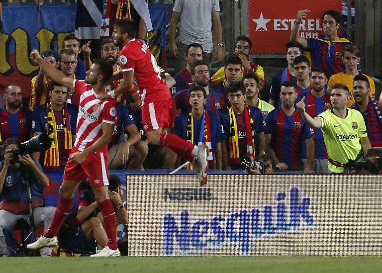 Gol de Christian Stuani contra el Barcelona