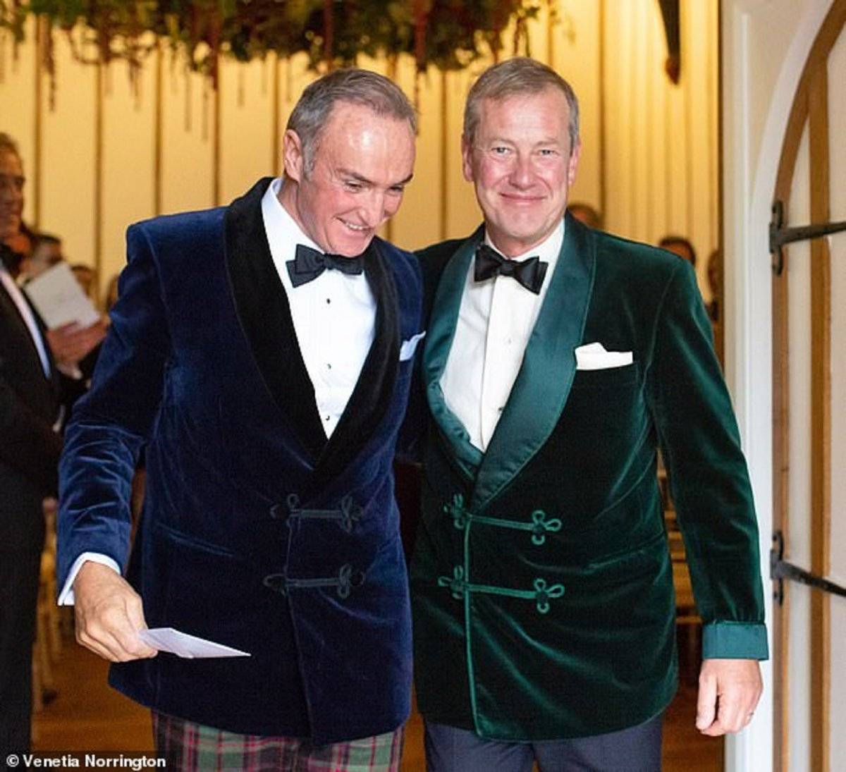 Lord Ivar Mountbatten y esposo