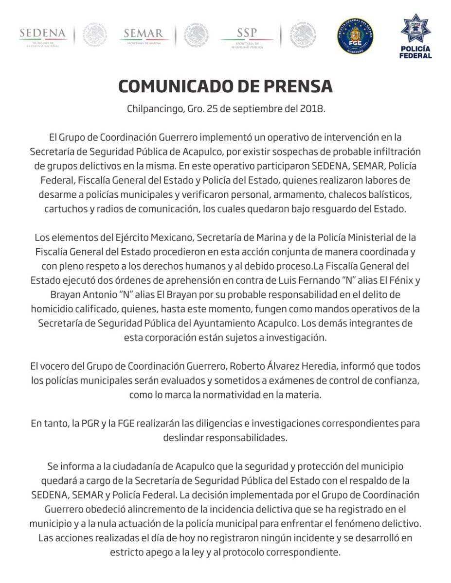 Coordinación Guerrero