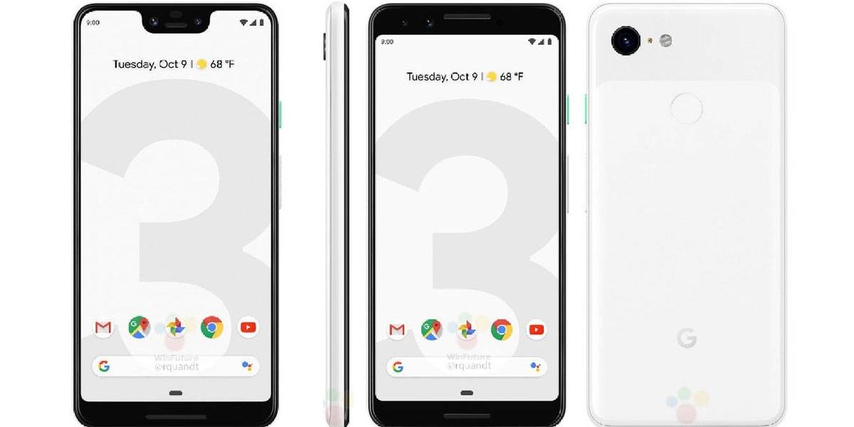 Se filtran las fotos de prensa del Pixel 3 y Pixel 3 XL
