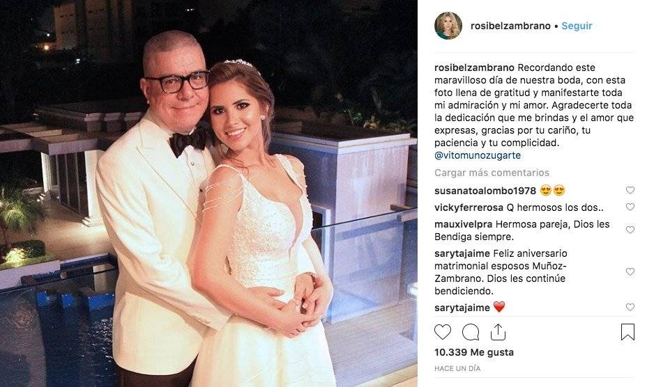 El emotivo mensaje de Rosibel Zambrano para Vito Muñoz