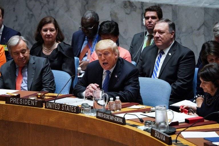 Donald Trump preside el Consejo de Seguridad de la ONU