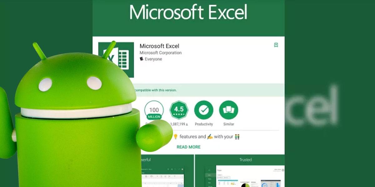 Excel para Android convertirá tus fotos en archivos editables