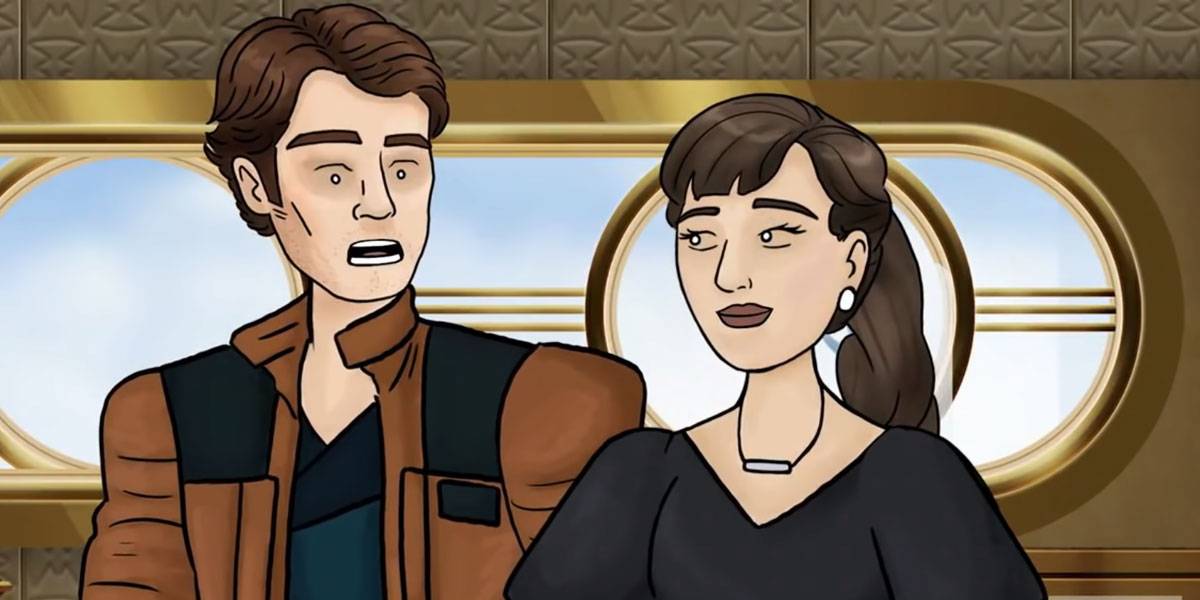 HISHE en español destroza a Solo: A Star Wars Story en esta animación HISHE en español destroza a Solo: A Star Wars Story en esta animación
