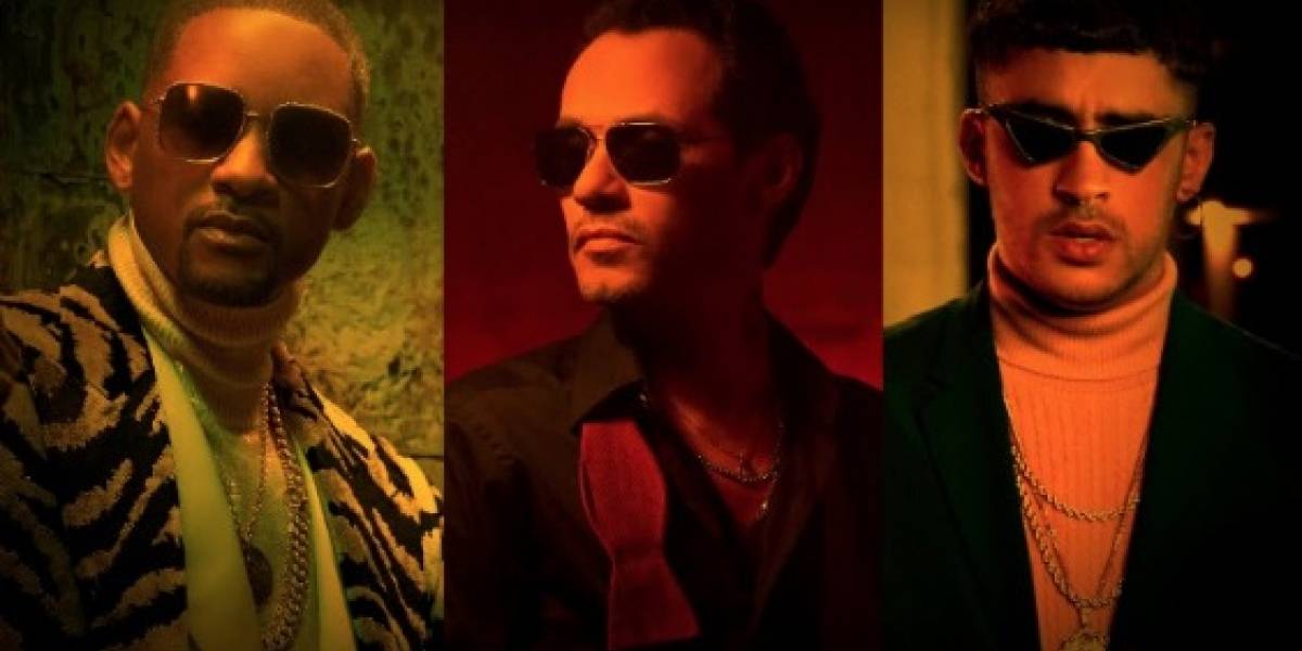 Will Smith regresa al rap con Marc Anthony y Bad Bunny