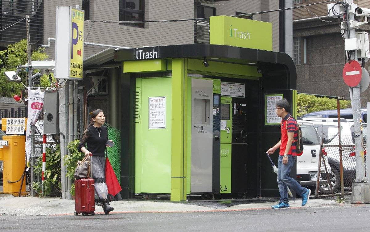 iTrash Taiwan basura reciclaje